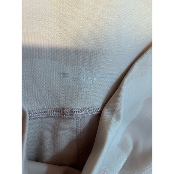 Ladies Offline by Aerie Sz LG Workout 7/8 Leggings in Camo Putty Neutral! Cute!! - Picture 6 of 9